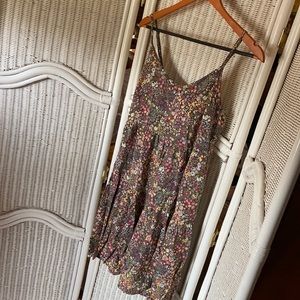 Floral, tiered, midi, Mossimo dress